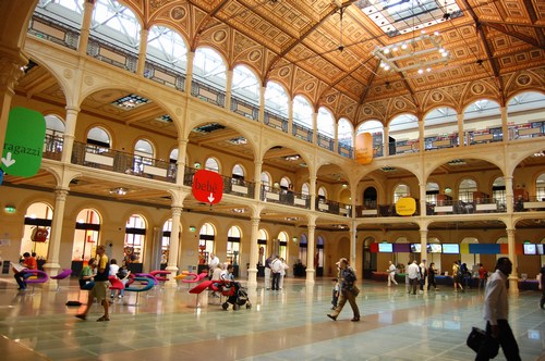 biblioteca sala borsa