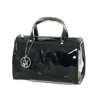 borsa armani bauletto vernice