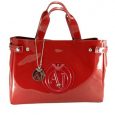 Borsa armani rossa vernice