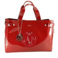 Borsa armani vernice rossa