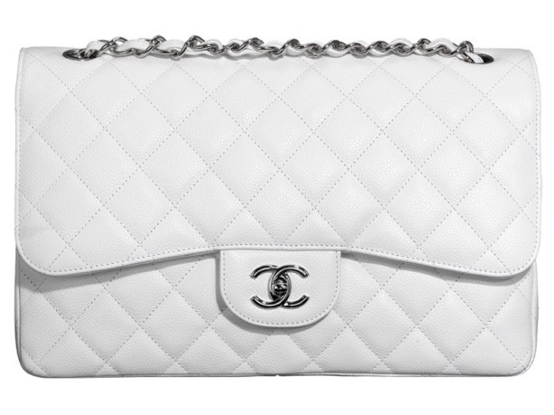 borsa chanel bianca
