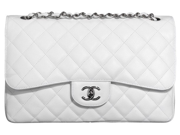 borsa chanel bianca