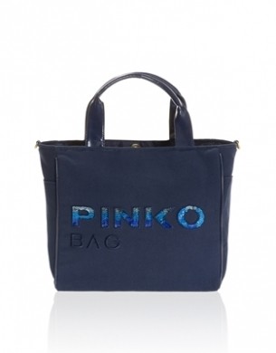 borsa pinko bag blu