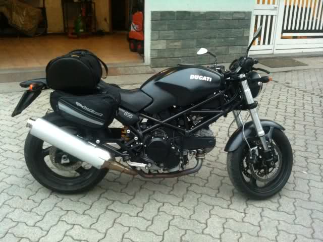 borse laterali ducati monster