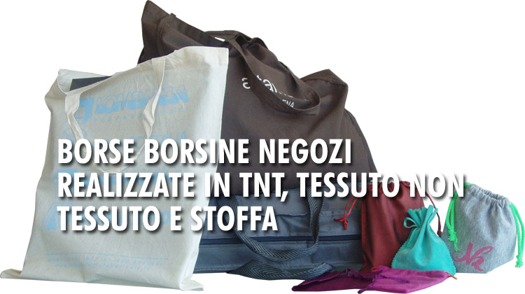 borse tessuto non tessuto