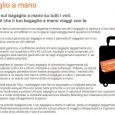 Easyjet bagaglio a mano borsa