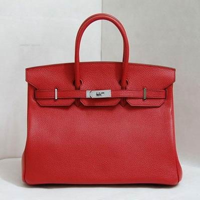 birkin hermes rossa