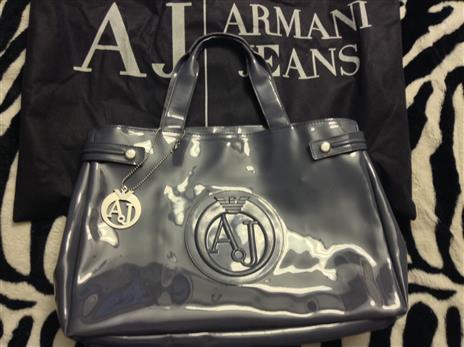 borsa armani vernice usata