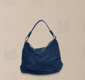 borsa borbonese blu