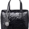 Borsa calvin klein nera lucida