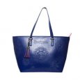 Borsa desigual blu