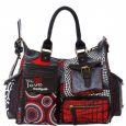 Borsa desigual rossa