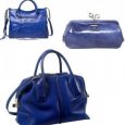 Borsa guess blu elettrico