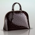 Borsa louis vuitton vernice nera