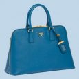 Borsa prada blu