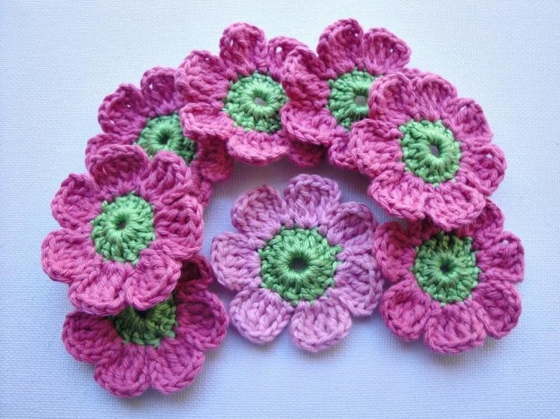 crochet fiori