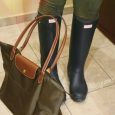 Longchamp verde militare