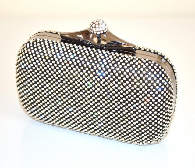 pochette nere da cerimonia