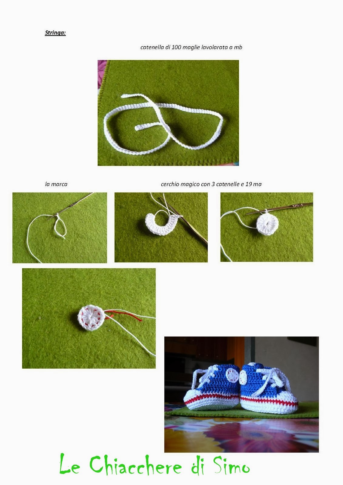 tutorial converse uncinetto