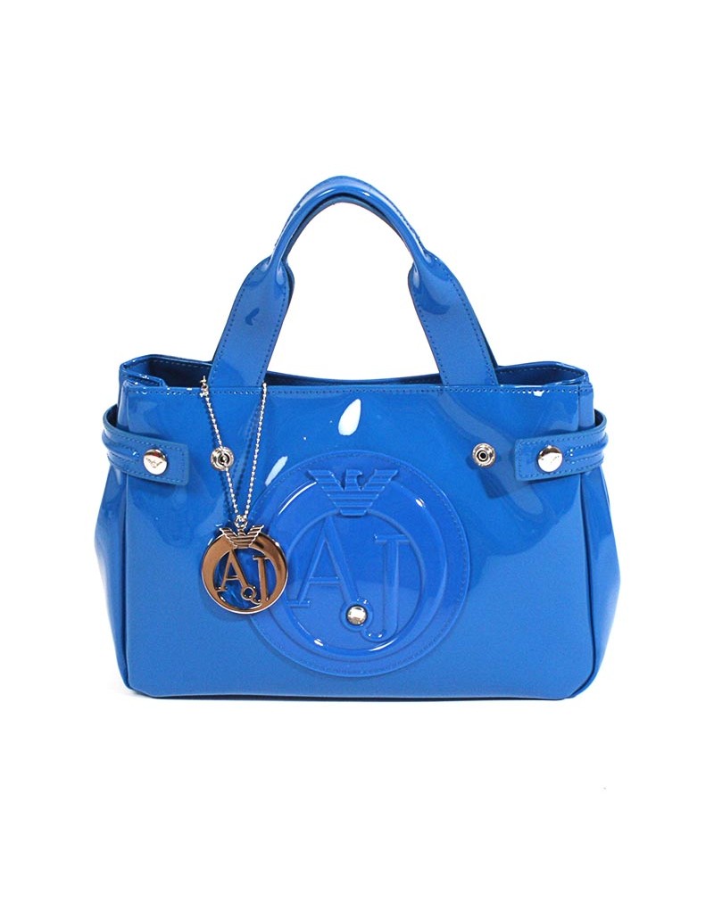 borsa armani blu elettrico