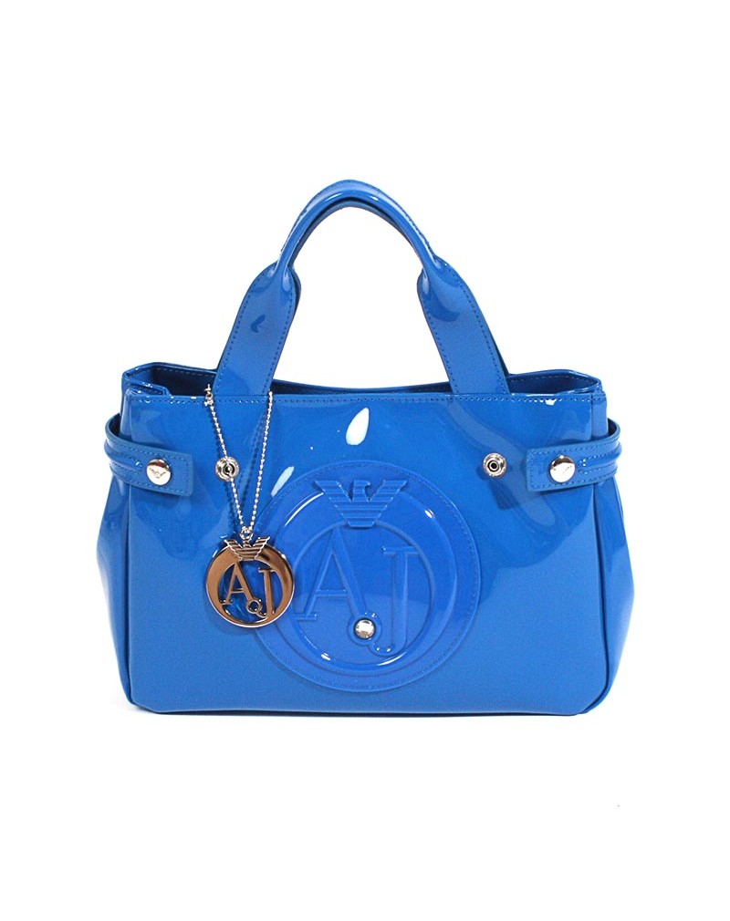 borsa armani blu elettrico