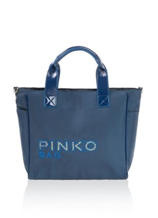 borse pinko blu